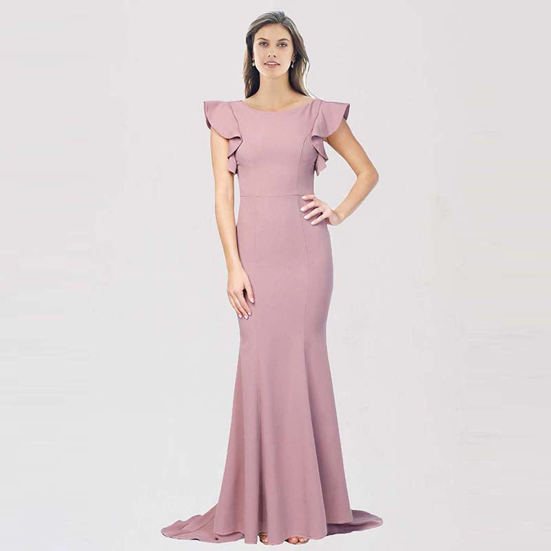 Crepe Bridesmaid Dresses