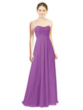 Dahlia A-Line Sweetheart Strapless Long Bridesmaid Dress Melany