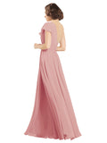 Bliss A-Line One Shoulder Long Bridesmaid Dress Josephine