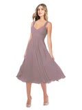 RightBrides Rodney Dusty Rose A-Line Sweetheart Sleeveless Short Bridesmaid Dress