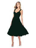 RightBrides Rodney Ever Green A-Line Sweetheart Sleeveless Short Bridesmaid Dress