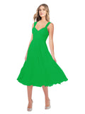 RightBrides Rodney Green A-Line Sweetheart Sleeveless Short Bridesmaid Dress