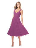 RightBrides Rodney Wild Berry A-Line Sweetheart Sleeveless Short Bridesmaid Dress