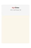 Light Champagne Color Swatches for Chiffon Bridesmaid Dresses