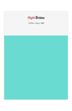 Aqua Color Swatches for Chiffon Bridesmaid Dresses