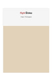 Champagne Color Swatches for Crepe Bridesmaid Dresses