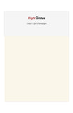 Light Champagne Color Swatches for Crepe Bridesmaid Dresses