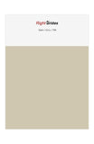 Ecru Color Swatches for Satin Bridesmaid Dresses