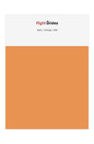 Orange Color Swatches for Satin Bridesmaid Dresses